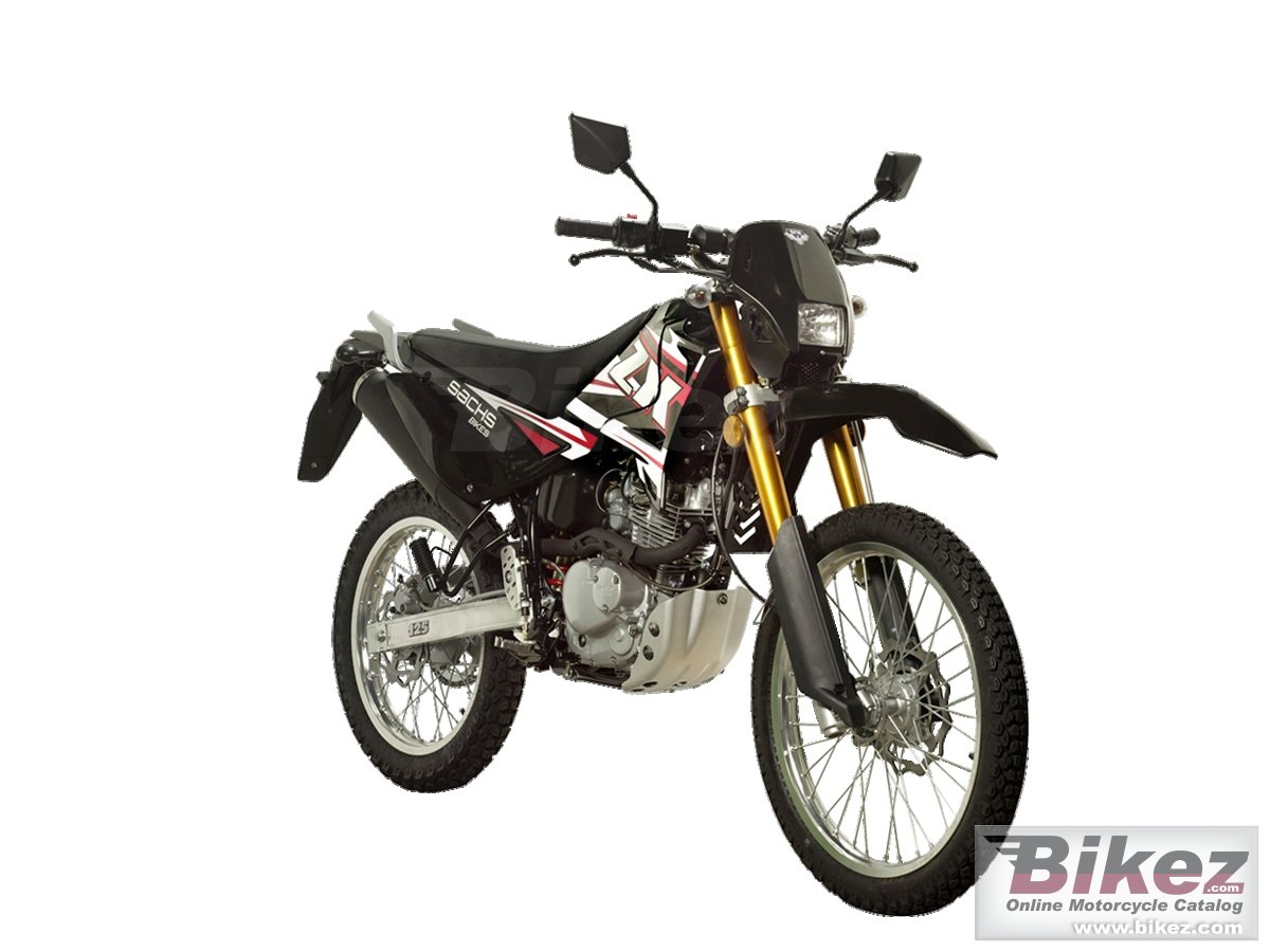 Big Sachs zx 125 enduro picture and wallpaper from Bikez.com